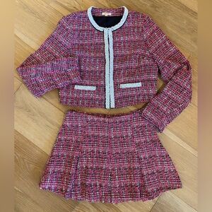 Homecoming tweed suit